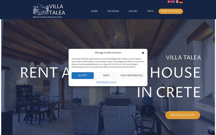 Screenshot of holiday-crete.com