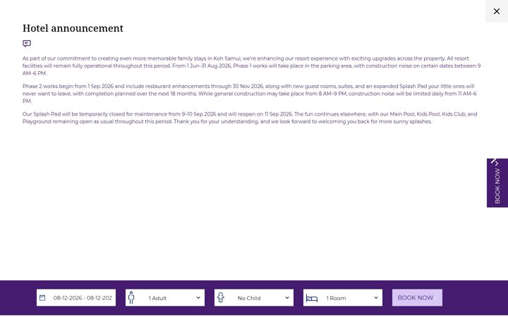Screenshot of holidayinnsamui.com