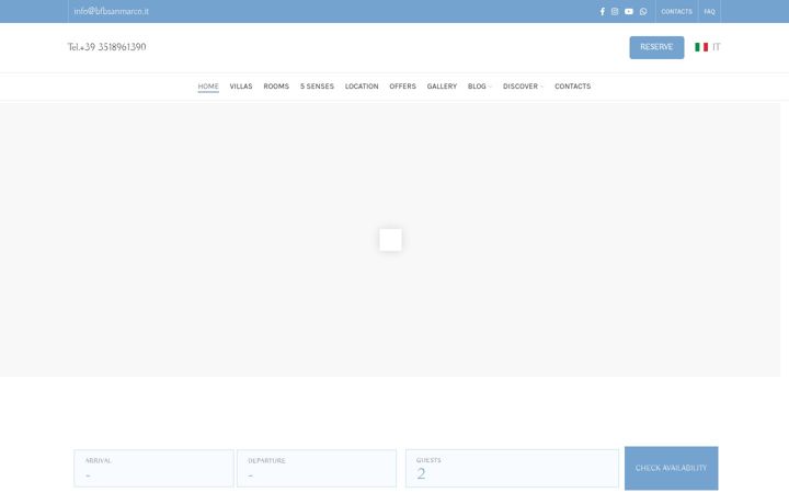Screenshot of holidaysicilybfb.it
