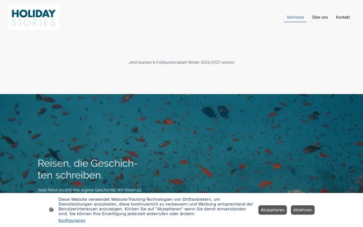 Screenshot of holidaystories.de