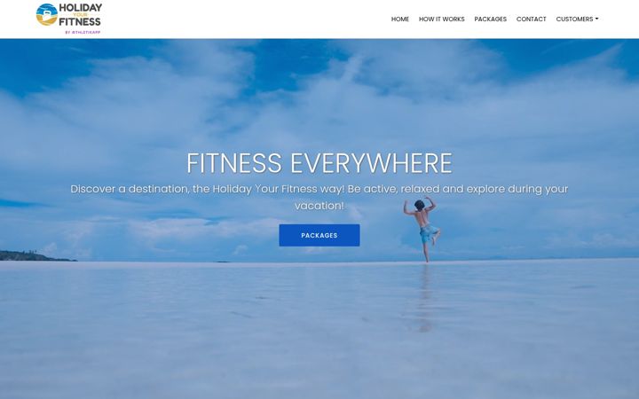 Screenshot of holidayyourfitness.com