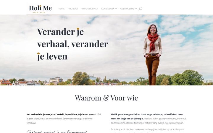 Screenshot of holime.nl