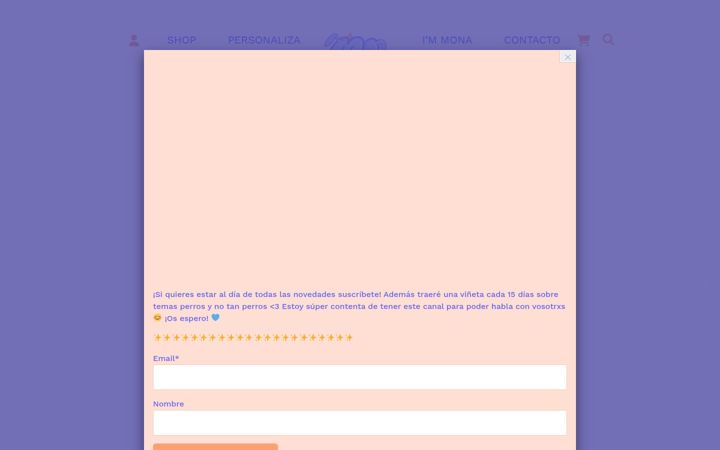 Екранна снимка на holimona.com