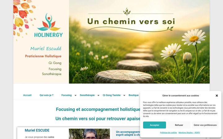 Screenshot of holinergy.fr