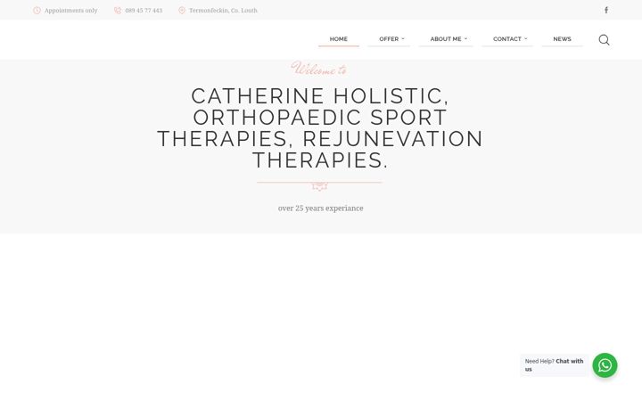 Screenshot of holistic-therapies.eu