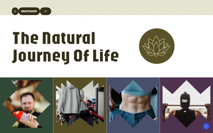 Screenshot of holisticalife.org