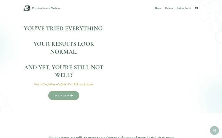 Screenshot of holistichealthcare.com.au
