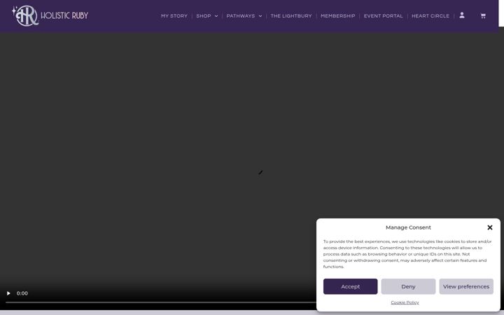 Screenshot of holisticruby.com