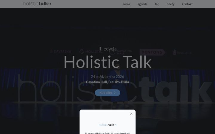 Screenshot of holistictalk.pl