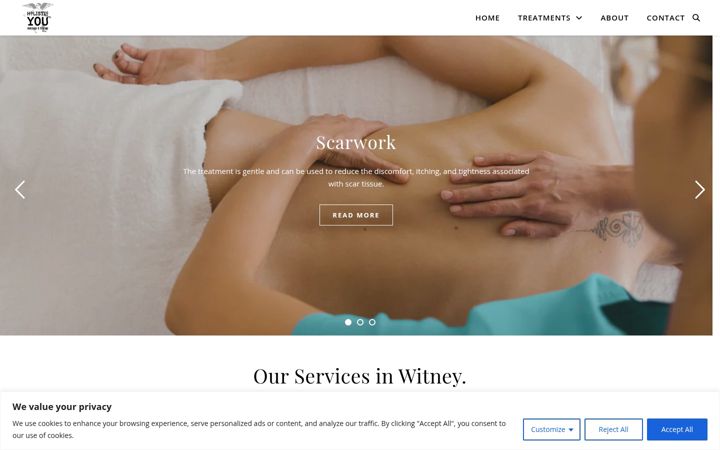 Screenshot of holisticyou.uk