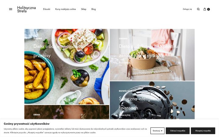 Screenshot of holistycznastrefa.pl