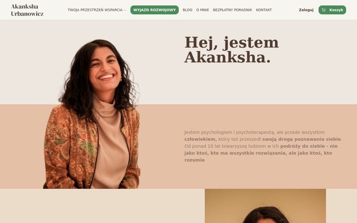Screenshot of holistycznypsychoterapeuta.pl