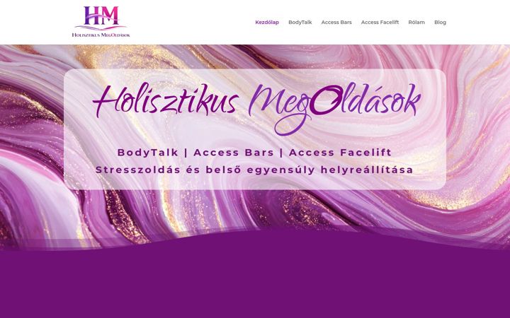 Screenshot of holisztikusmegoldasok.hu