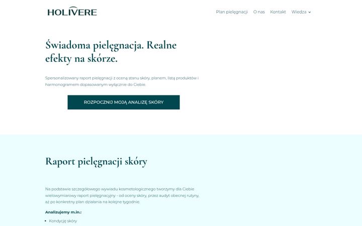 Snimka zaslona za holivere.com