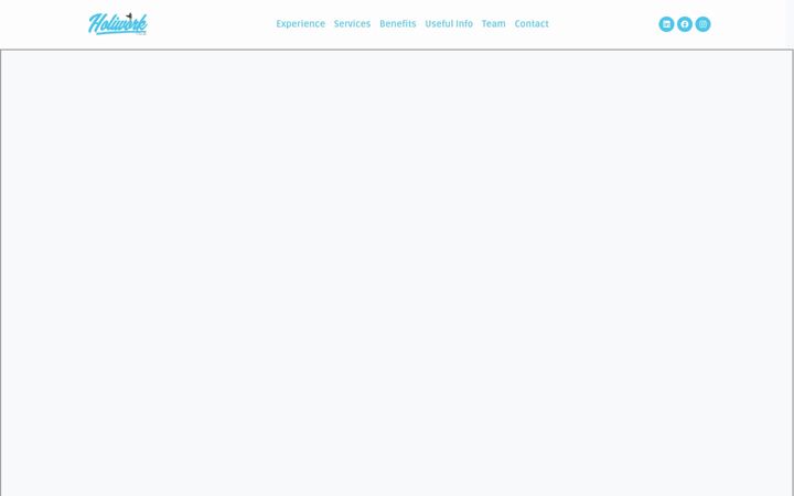 Screenshot of holiwork.it