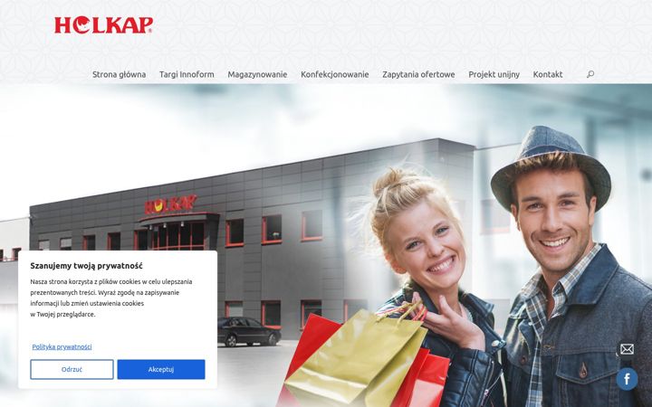 Screenshot of holkap.pl