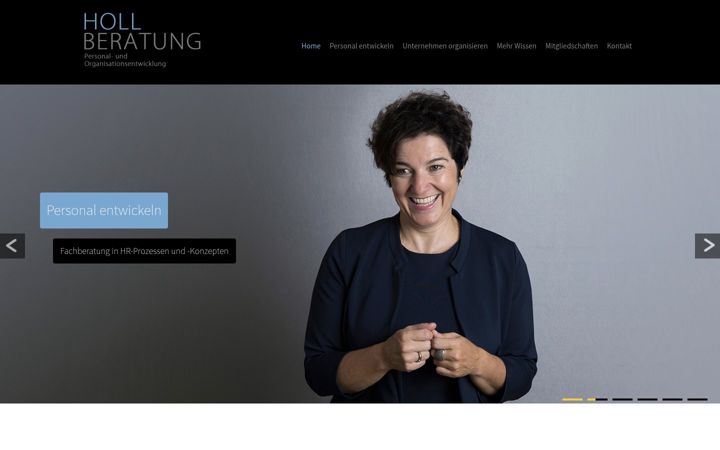 Screenshot of holl-beratung.de