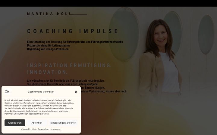 Screenshot of holl-coaching.de