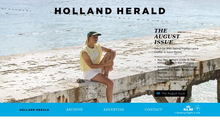 Screenshot of holland-herald.com