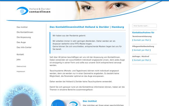 Screenshot of hollanddorider.de