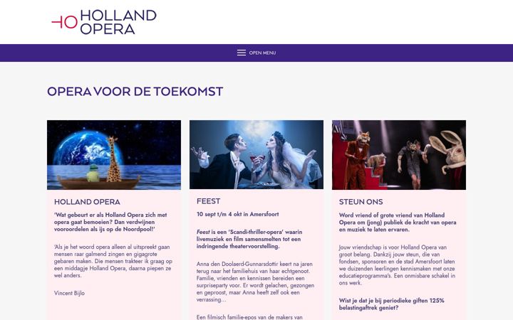 Screenshot of hollandopera.nl