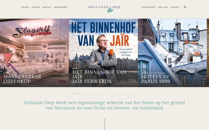 Screenshot of hollandsdiep.nl