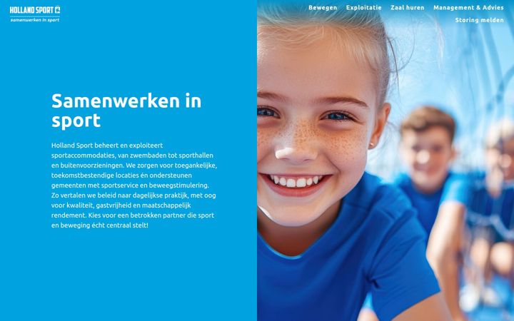 Screenshot of hollandsportbv.nl