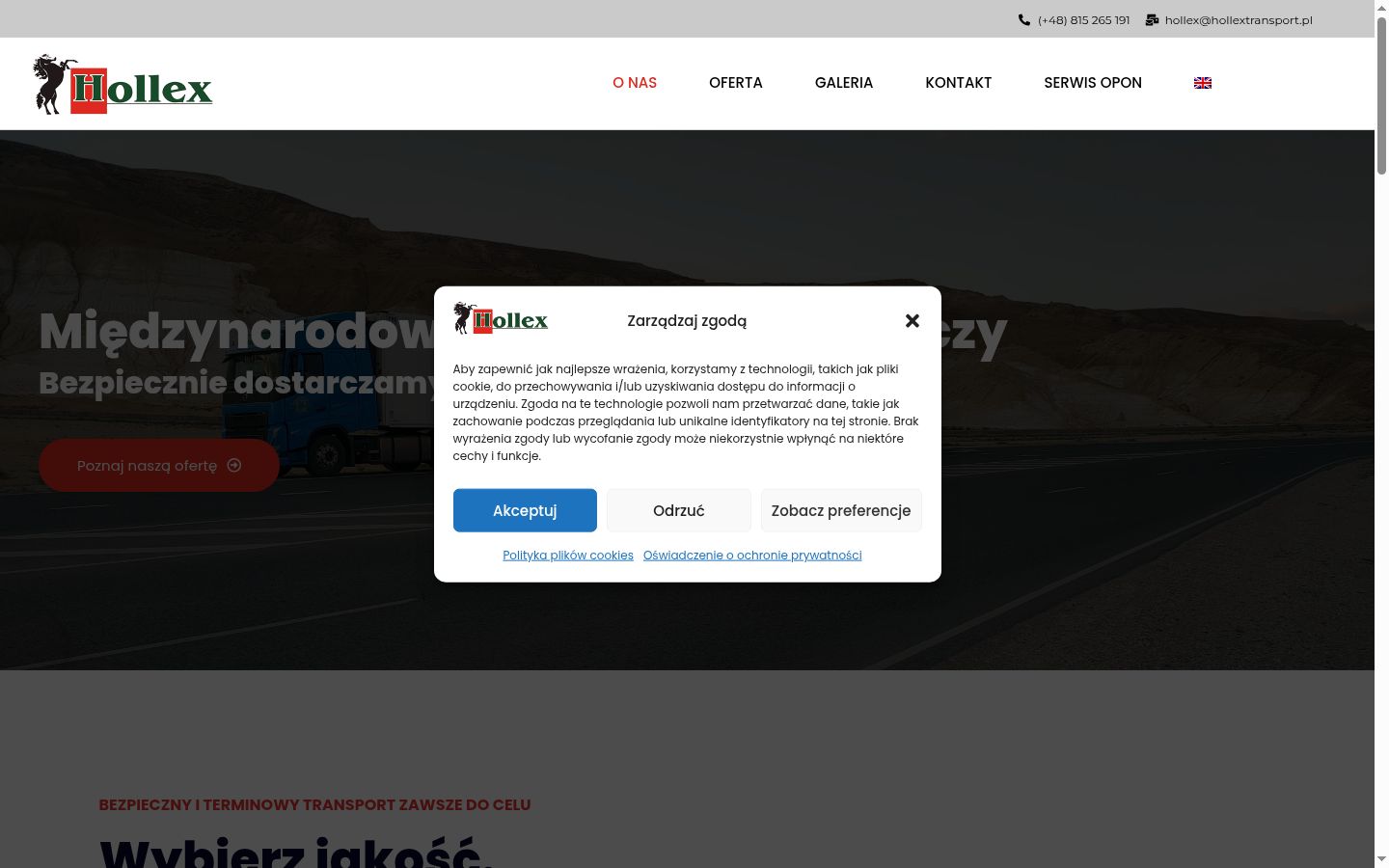 Screenshot tal-banner tal-kunsens muri qabel kwalunkwe interazzjoni