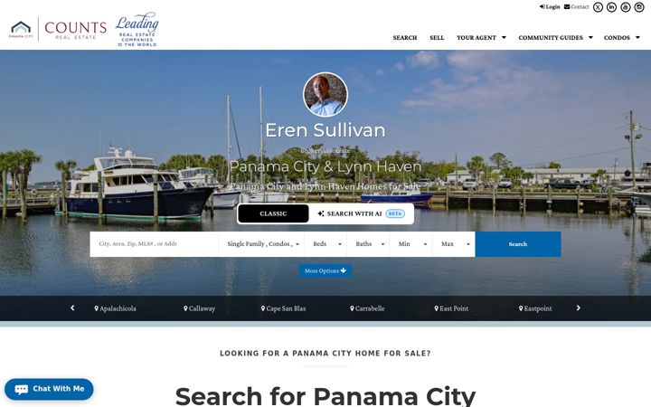 Screenshot of hollieanderen.com