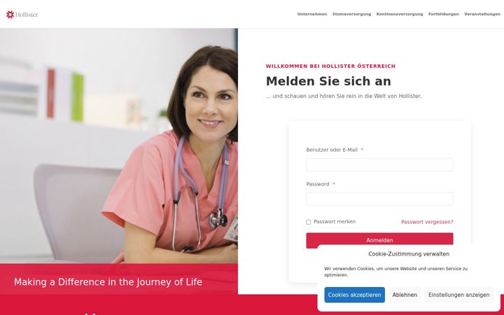 Screenshot of hollister-oesterreich.at