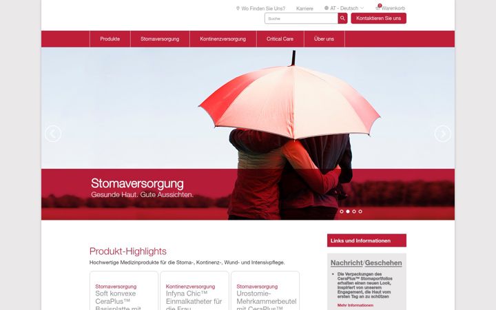 Screenshot of hollister.at