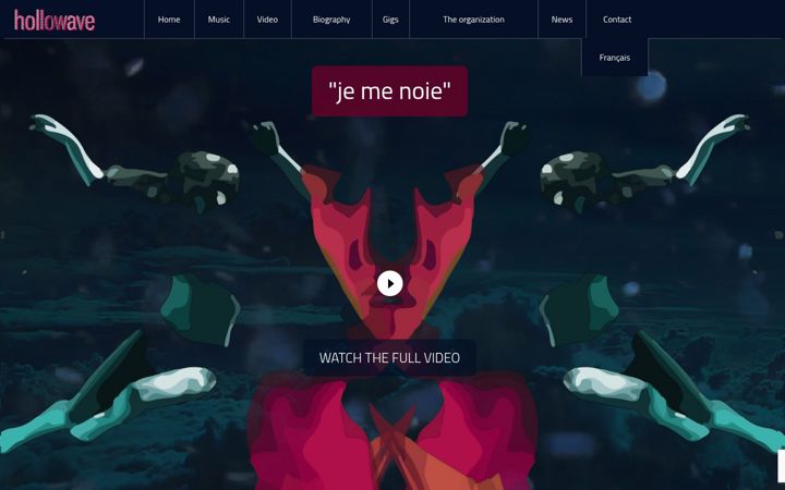 Screenshot of hollowave.com