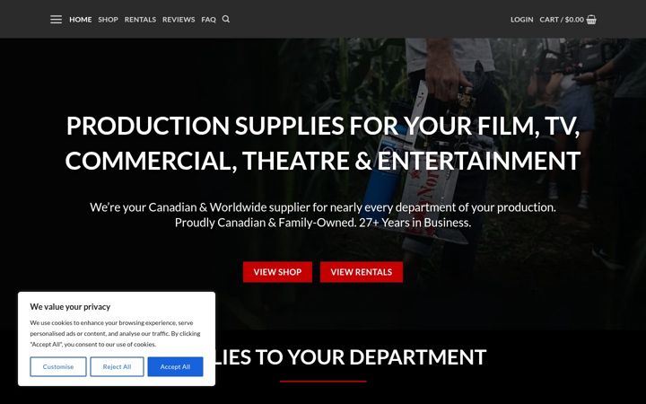 Screenshot of hollynorth.com