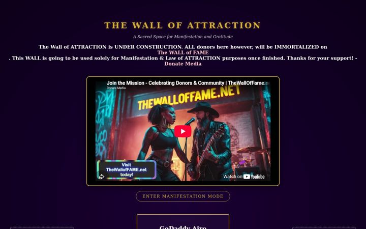Screenshot of hollywoodreiki.com
