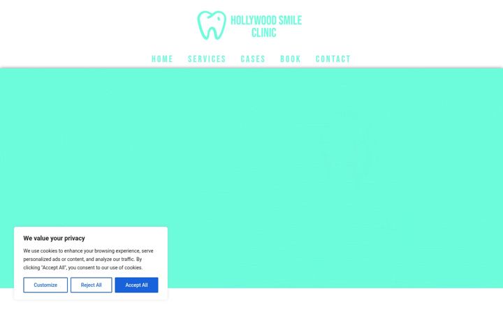Screenshot of hollywoodsmileclinic.de