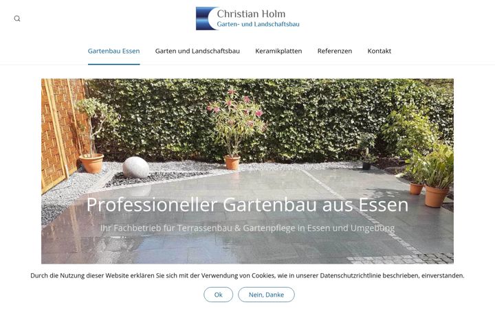 Screenshot of holm-gala.de