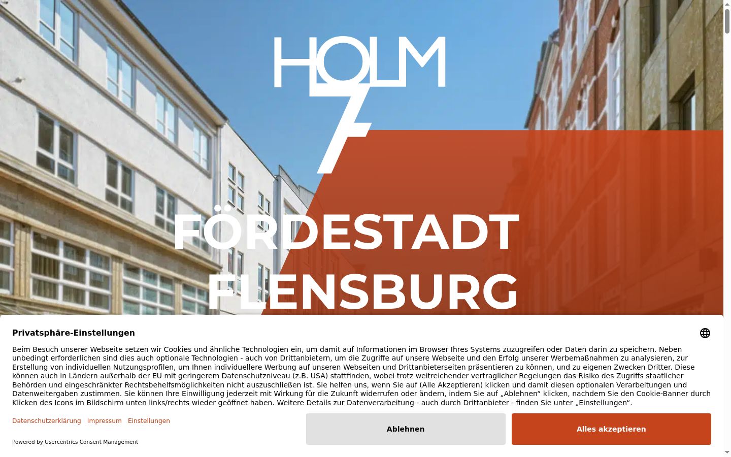 Screenshot van de toestemmingsbanner zoals getoond vóór enige interactie