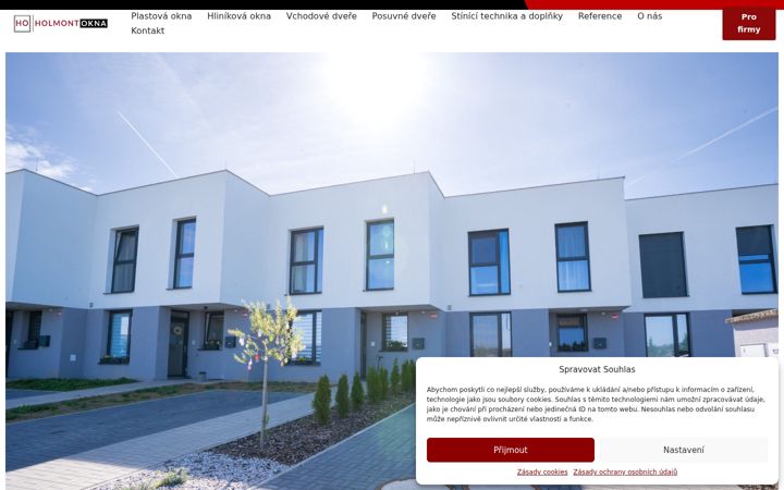 Screenshot of holmontokna.cz