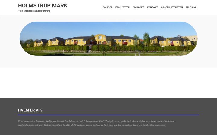 Screenshot of holmstrupmark.dk