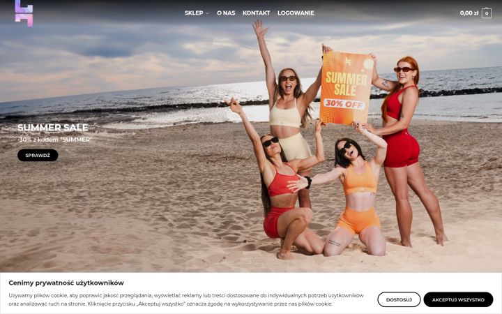 Screenshot of holoathletics.com