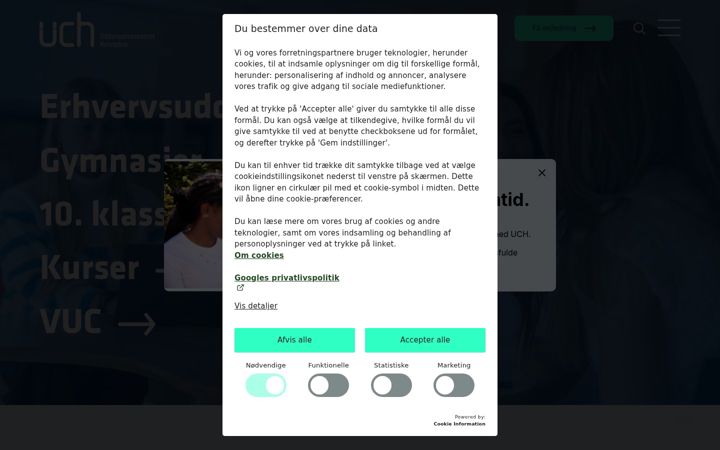 Screenshot ta' holstebro-vuc.dk