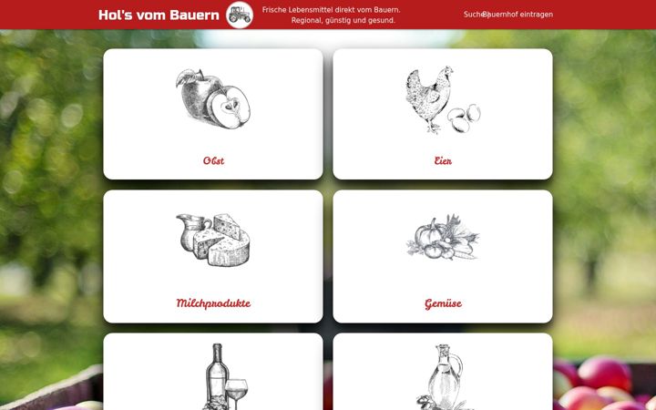 Screenshot of holsvombauern.at