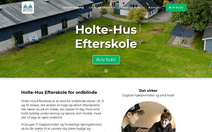 Screenshot ta' holte-hus.dk