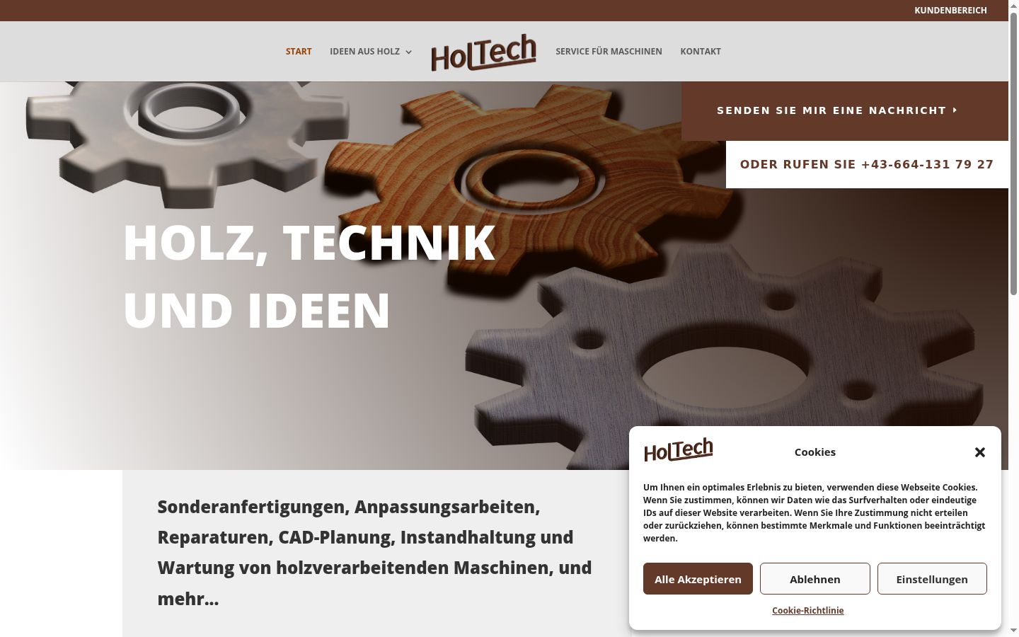 Screenshot tal-banner tal-kunsens muri qabel kwalunkwe interazzjoni