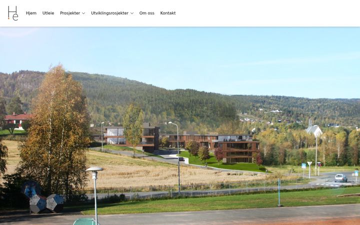 Screenshot of holteiendom.no