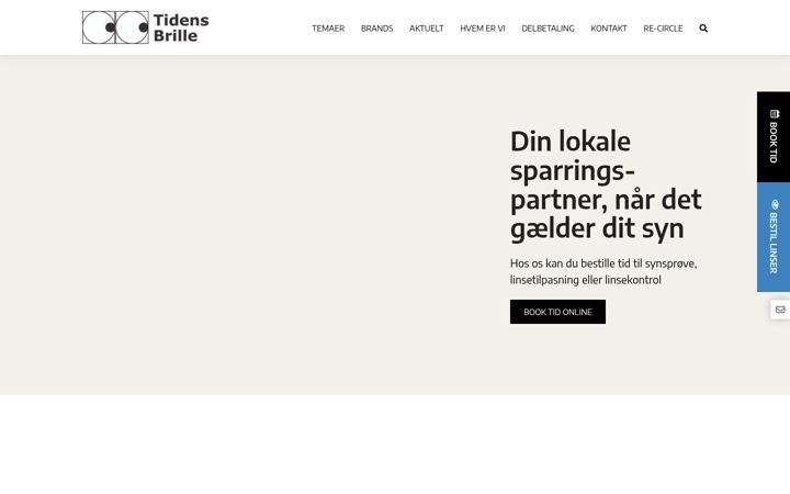 Screenshot of holtespecialoptik.dk