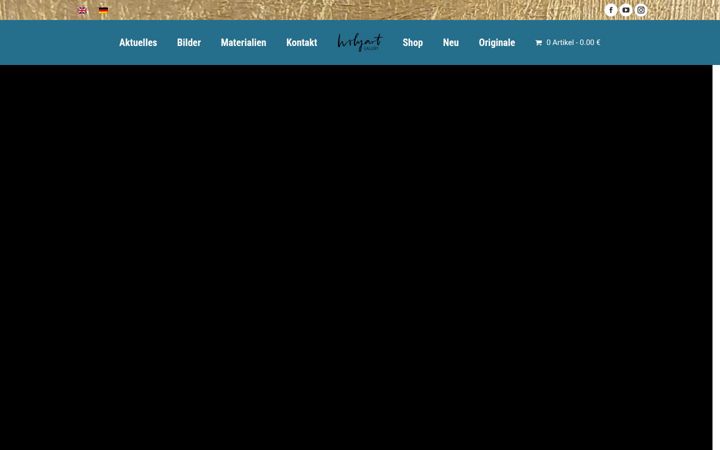 Screenshot of holyart.gallery