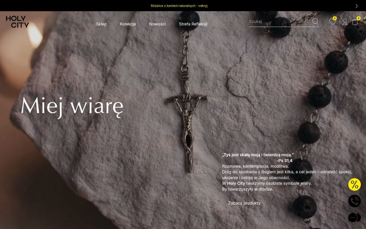 Screenshot of holycity.store