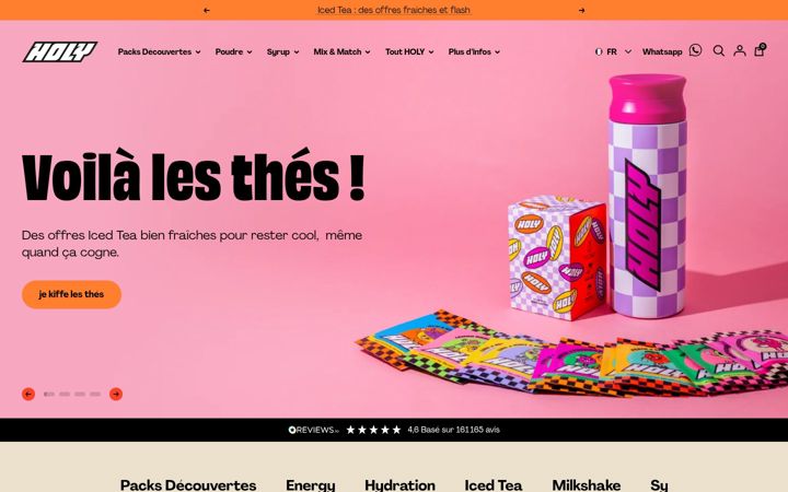 Screenshot of holyenergy.fr