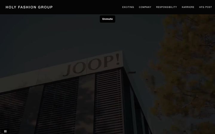 Screenshot of holyfashiongroup.de